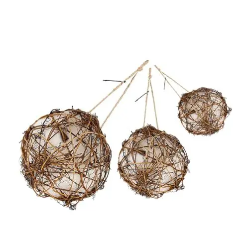 Produktbild: Yardwe 3st Kolibri-nestbauer DIY Nistmaterial Für Vögel Kolibrifutter Einstreumaterial Für Vögel Vogel Nisten Nistmaterialien Für Papageien Nistmaterialien Für Vögel Brown Hölzern