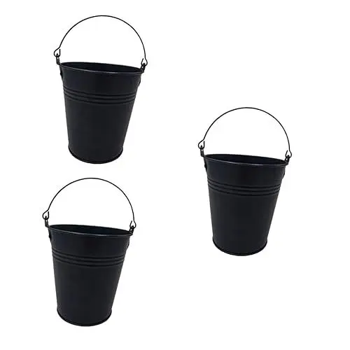 Produktbild: Yardwe 3st Trommel Holzpellet Grill-Smoker-Eimer Tropfeimerauskleidung Grilleimer Eimer Mit Grillöl Eimer BBQ-ölfass Eisernes EIS Fettauffangbehälter Fettbehälter Eisen Sanduhr Fettpumpe