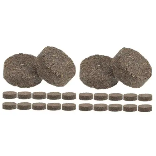 Produktbild: Yardwe 40 Stück Holzkohle Zündblock Die Werkzeuge Grill Holzkohle Kamin Grill Camping Feuerherstellung Holz Camping Holz Feueranzünder Holzblöcke Feueranzünder Holz