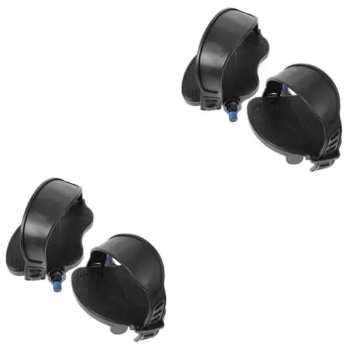 Produktbild: Yardwe 4 Sätze Spinning-Fahrrad in die Pedale treten Fitnesspedale Indoor-Fahrradpedale Fahrradpedale austauschen Pedale für Heimtrainer Pedale für Fitnessfahrräder Pedale für Rennrad