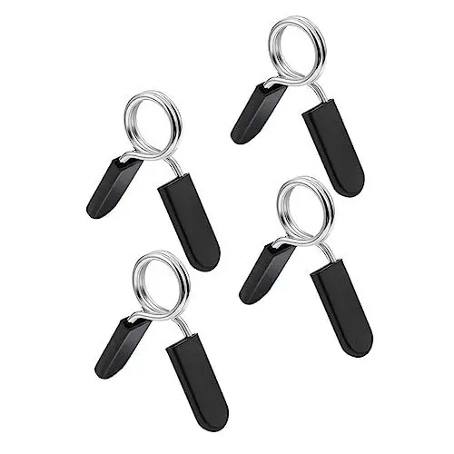 Produktbild: Yardwe Schutz-langhantelklemmen Verriegelungskragenclips 4 Stück Federclip-Kragen Für Hantelstangen