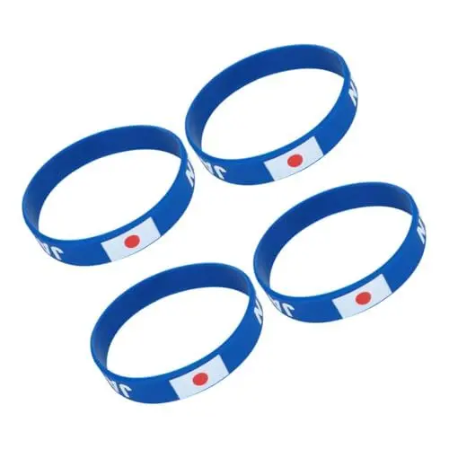 Produktbild: Yardwe 4 Stück Gedenkarmband Armbänder Schweißbänder Armbänder Männer Armbänder Für Frauen Im Trend Kettenarmband Surfer-armbänder Goldarmbänder Für Damen Stapelbar Armwärmer Kieselgel