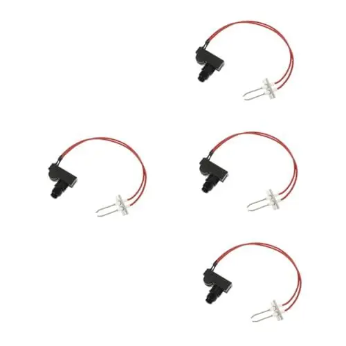 Produktbild: Yardwe 4 Stück Impulszünder zündhölzer zündbriefchen ignea tragbarer Herd Propangasgrillzünder Küchenutensilien Batterie Notwendigkeit Komponenten Kochutensilien Gasherde PP-Kunststoff