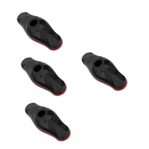 Produktbild: Yardwe 4 Stück Reckstange Basiszubehör Spannung Klimmzugstange Saugnapf Trainingsgerät Fitnessgerät Krafttrainer Fitnessgerät Feste Türstange Saugnapf Gummi