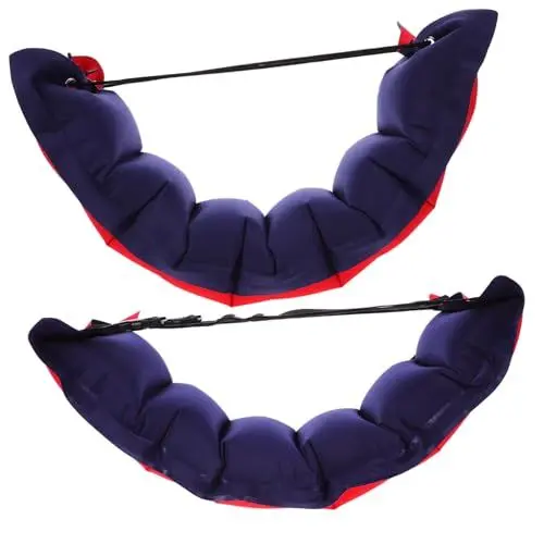 Produktbild: Yardwe 6 STK Schwimmgürtel Jogginggürtel Schwimmender Taillenring schwimmender Taillenschwimmer Taillengürtel Auftriebsgürtel Schwimmzubehör einstellbar aufblasbarer Gürtel Nylon