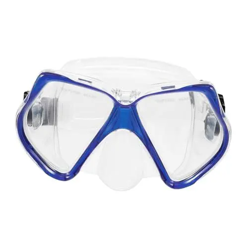 Produktbild: Yardwe 4 Stück Taucherbrille Schwimmbrille schwimmbrilen Wassersportbrille Diving mask tauchermasken tauchsieder Schutzbrille mit großem Rahmen Herrenbrille zum Schwimmen gehärtetes Glas