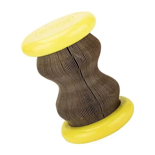 Produktbild: Yardwe 4 Stück Wellpappenspielzeug Für Katzen Kratzbaum Für Katzen Hauskatzenzubehör Kratzkissen Für Kätzchen Krallenschleifspielzeug Für Katzen Pfefferminz Pulver Haustier Wellpapier