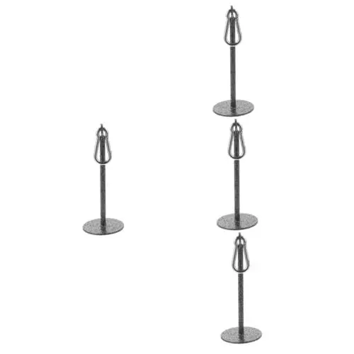 Produktbild: Yardwe 4 Stück Zubehör Für Fitnessgeräte Werkzeug Muskeltrainingsgerät Flaschenzugmaschinenbefestigung Fitnesszubehör Für Zu Hause Gewichtheberausrüstung Glockenstück Stahl Hantel