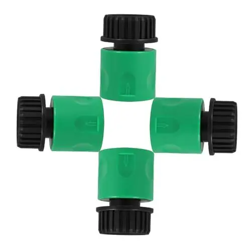 Produktbild: Yardwe 4 Stück Zubehör Für Wasserpistolen Gartenverbinder Für Gartengeräte Schlauchverbindungsstücke Schlauchverbinder Aus Kunststoff Gartenschlauch Adapter Wasseranschlüsse Green Plastik