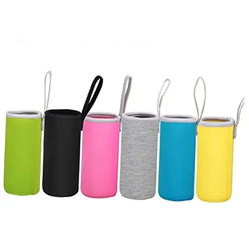 Produktbild: Yardwe 550 Ml Wasserflaschen-Tragetasche – Isolierte Becherhülle Für Sets Leicht & – Perfekt Für Den Außenbereich Edelstahl Glas Kunststoff – 6 8 X 19 cm