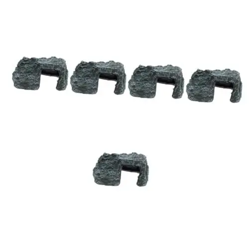 Produktbild: Yardwe 5St Schildkröten-Terrasse Schildkröte Kletterplattform Lebensraum für Reptilien schildkröten zubehör aquaristik zubehör Tier Ornament Ruheplattform für Schildkröten Aquarium-