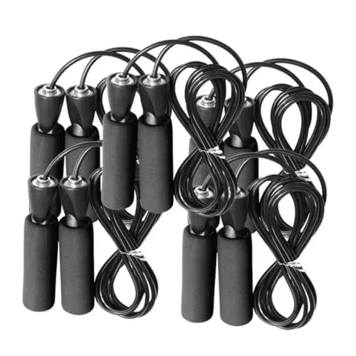 Produktbild: Yardwe 5St trainingsbänder fitness abnehmen diaetofit weightloss Speed jump rope Sport Springseil physisches Springseil Fitness-Springseil Seilspringen trainieren einstellbar Übungsseil