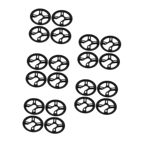 Produktbild: Yardwe 5 Sätze Roulette Schutzhülle Für Fahrräder Kettenschutz Fahrrad Zahnrad Kurbelgarnitur Kettenradschutz Fahrrad Kurbelabdeckung Kettenblatt Rennrad 4 Stück * 5
