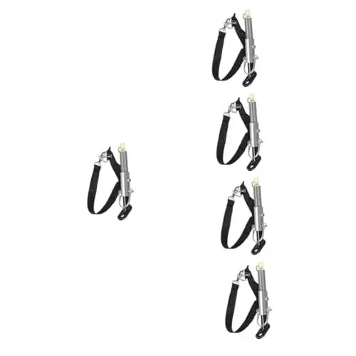 Produktbild: Yardwe 5st Anhängerkupplung Fahrrad Lastenanhänger Fahrradanhänger Kupplung Doppelter Fahrradanhänger Fahrradanhänger-Adapter Fahrradanhänger Halterung Fahrradanhänger Kinderwagen Stahl