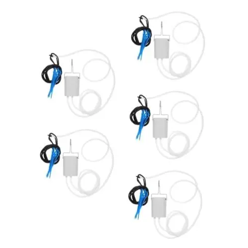 Produktbild: Yardwe 5st Intelligente Ladetopfpflanze Bewässerungstimer Automatische Blumentopfbewässerung Bewässerungssystem Für Den Garten Bewässerungssystem Für Zimmerpflanzen Pilzzuchtset Weiß Abs