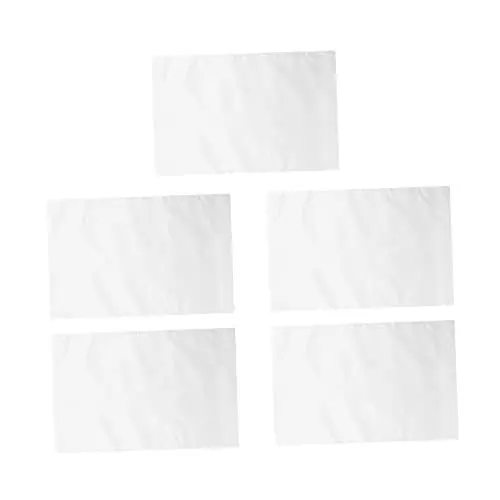 Produktbild: Yardwe 5st Leere Gartenfahne DIY-Flagge Outdoor-gartenfahne Weihnachtsgartenfahne Flaggengirlande Im Freien Unfertige Gartenfahne DIY Leeres Banner Weiß Polyester Kind Doppelseitig