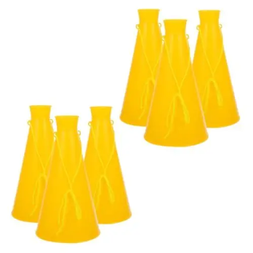 Produktbild: Yardwe Handmegaphone 6 Stück Cheerleading-Megaphone Für Partys Konzerte Abs-Material Und Leicht Zu Reinigen