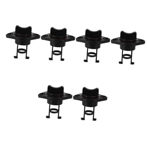 Produktbild: Yardwe 6 Stk Boot-Stopfen boot zubehör boat accessories Boot Entwässerungsstopfen Ablassschraube für Boot Bootsausrüstung Bootszubehör universeller Abflussstopfen für Boote Nylon