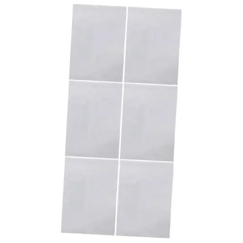 Produktbild: Yardwe 6 Stk leere Gartenfahne Terrassenfahne Sublimationsgartenflagge Rasenfahne selber machen Embleme Flaggen DIY leere Flagge leere Hoffahnen draussen das Schild das Banner Stoff Weiß