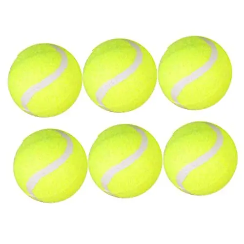 Produktbild: Yardwe 6 Stück Tennisbälle Für Maschinentennisbälle Extra Robustes Tenniszubehör Normale Tennisbälle