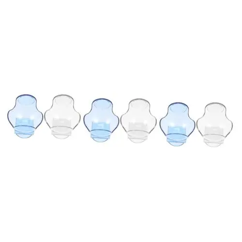Produktbild: Yardwe 6 Stück Transparente Tennisclips Tennisspiele Tennismatch Tenniszubehör Tennistrainingsgerät Tenniszubehör Tenniszubehör Tennisbälle Tennisballclips Tennisballwerfer