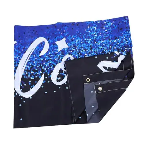 Produktbild: Yardwe Abschlussfeier-banner Dekoratives Banner Party-hintergrund Abschlussfeier Hintergrundstütze Herzlichen Glückwunsch Zum Absolventen-banner Abschlusshintergrund Polyestertuch