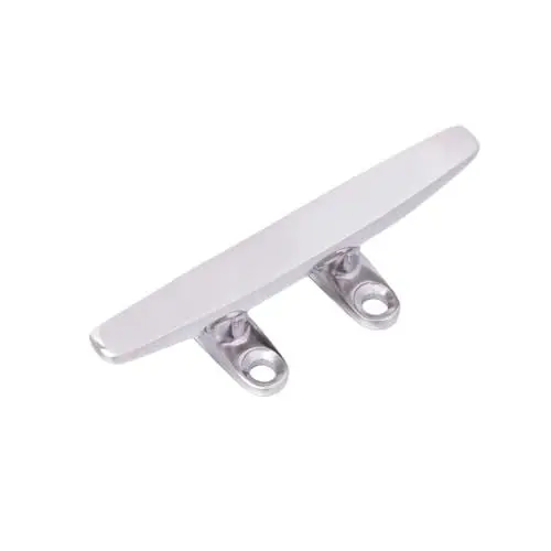 Produktbild: Yardwe Ankerklampe 4 Seilhalter für Boote Stainless Steel inoxlm Klampe mit flachem Kopf Bootszubehör Dockklampen Edelstahl Zubehör zum Festmachen von Booten schwer Kabel pfahl Rostfrei