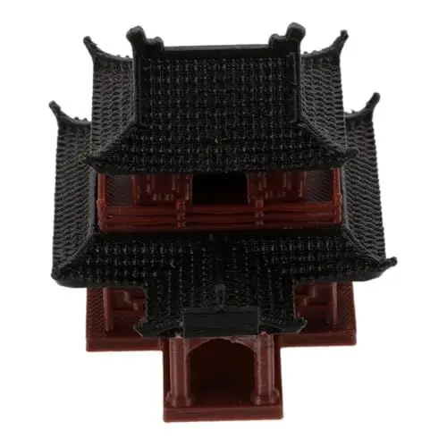 Produktbild: Yardwe Antikes Gebäudemodell Aquarium Dekorationen Pavillon Terrarium Miniatur Japanischer Gartenpavillon Japanischer Pavillon Modell Japanischer Pavillon Statue Winziger Pavillon