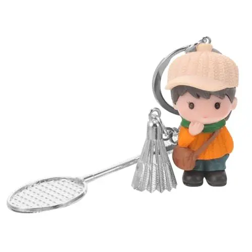 Produktbild: Yardwe Badminton Schlüsselanhänger Schlüsselanhänger Schlüsselanhänger Hängende Dekorationen Hängende Ornamente Auto Schlüsselanhänger Zarter Schlüsselanhänger Badminton Design