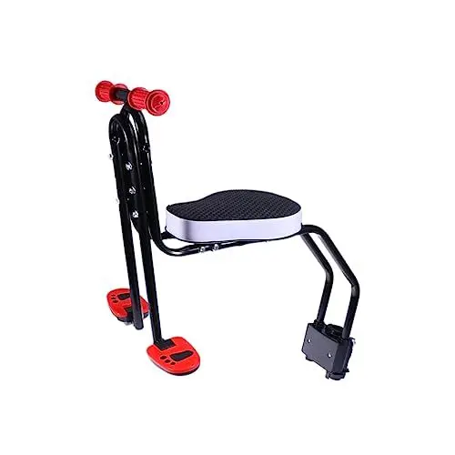 Produktbild: Yardwe Kinder Fahrradsitz Schnell Demontage Vorbereitet Armlehne Pedal Schwarz Für Electrombile