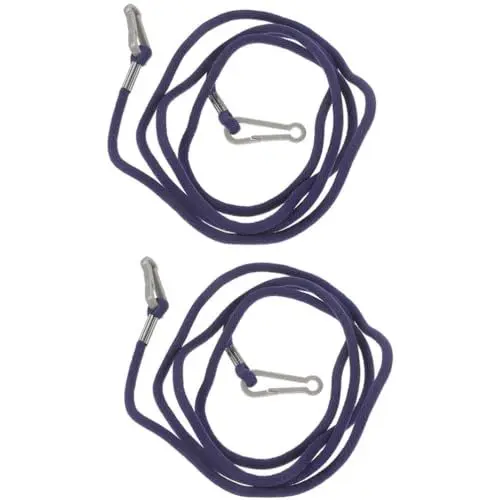 Produktbild: Yardwe Fäustlingsklammern Für Kleinkinder 2 Stück Winterhandschuhklammern Für Kinder Babys 111 8 Cm Fäustlingsklammern Starkes Handschuhband Nylon-Fäustlingsband Dunkelblau