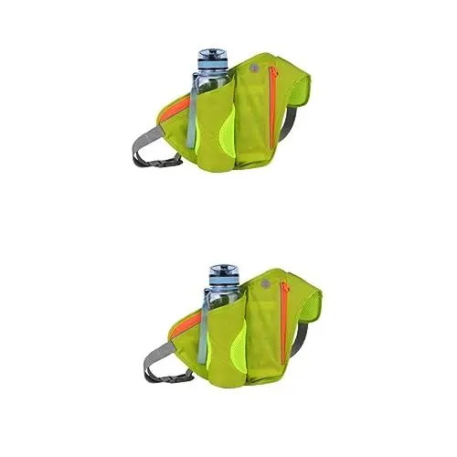 Produktbild: Yardwe Fitnessgürtel 2 STK wasserdichte Hüfttasche Turngürtel Taillenband zum Laufen Jogginggürtel Laufgürtel gürteltasche laufende Hüfttasche tragbare Hüfttasche Sport Riementasche