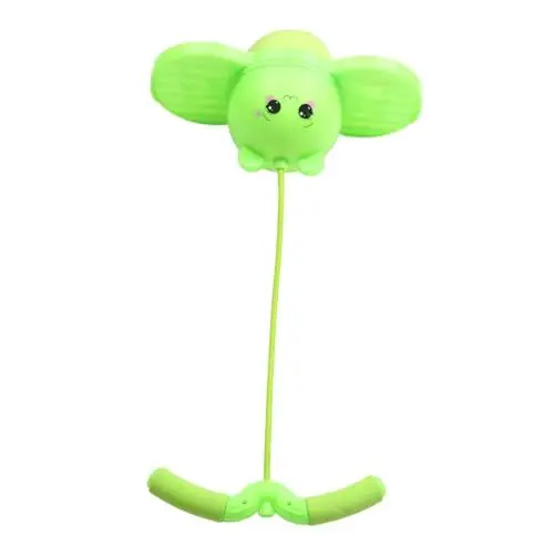 Produktbild: Yardwe Fitness-sprungball Hochsprung-Spielzeug Outdoor-Spielzeug Für Kleinkinder Bungee-Jumper Indoor-Spielzeug Für Kleinkinder Bounce-Jump-trickboard Springball Mit Griff PVC Light Green