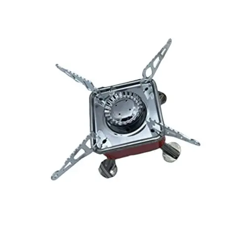 Produktbild: Yardwe Gaskocher Outdoor Gear feuerzeuge Gas Cooker Multifunktions-Kocher Kompakter Kocher Liger Campingbrenner Campingküche Bausatz im Freien Herd Jet Picknickkocher Campingkocher Silver