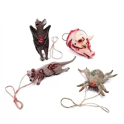 Produktbild: Yardwe Gruselige Halloween-dekoration Ratte Zum Aufhängen Ornament Für Party Und