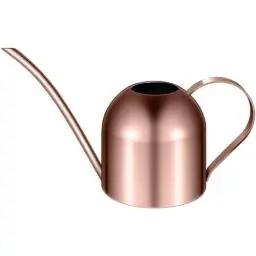 Produktbild: Yardwe Edelstahl GießKanne 1l FüR Zimmerpflanzen Und Sukkulenten, Langer Auslauf, Ideal FüR Haus, Garten Und BüRo (Kupfer)