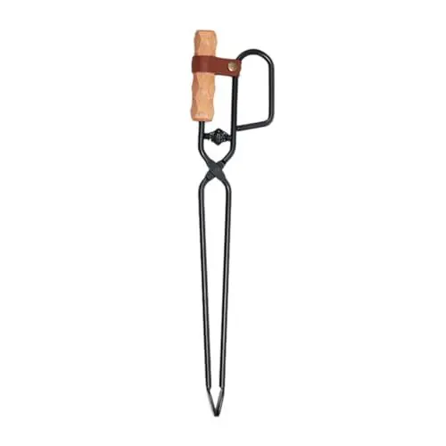 Produktbild: Yardwe Grillzange feuerzange grillwerkzeug Grill zangen Feuerstelle Zubehörset BBQ zubehör Kaminzange Werkzeuge für Feuerstellenzangen Kaminwerkzeug Kohlezange Kohleklemme Kohleclip Holz