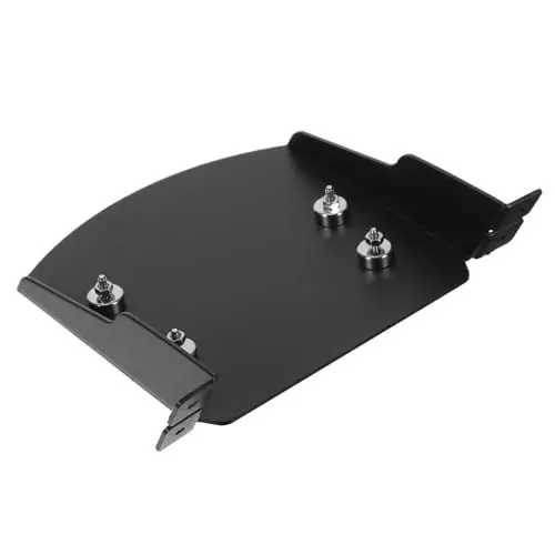 Produktbild: Yardwe Grillzubehör Für Pellets Auslassöffnung Für Smoker Grillzubehör Metallrutsche Für Pellets Gleitrille Rutsche Für Grillpellets Rutsche Für Grill Metallpellets Gleitrille