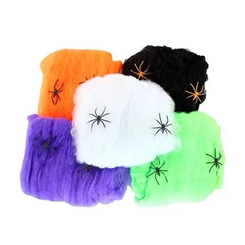 Produktbild: Yardwe Elegante Halloween-partydekoration Mit Spinnennetz Riesige Spinnennetze Für Eine Gruselige Atmosphäre Zu Hause