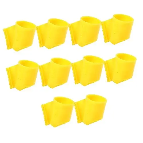 Produktbild: Yardwe Halter 10-Teiliges Baumstützen-Set Pfähle Haltestütze Pflanze Gartenpfahl Baum-Stütz Baumschutz Stütze Baum-Fixierbecher Baum-Haltebecher Winddicht Landschaftsbaumbinder