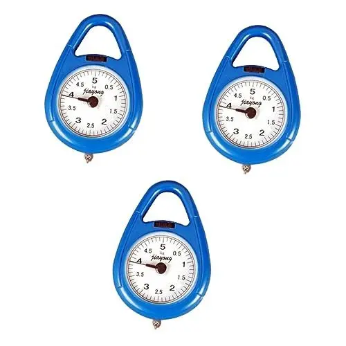 Produktbild: Yardwe Haushaltswaage 3St Kitchen Scale küchenwaagen kuechenwaage gepäckwaage Luggage Scale Spring Balance küchenwaage mit tragbare Waage Kofferwaage hängende Waage Haushalt Federwaage