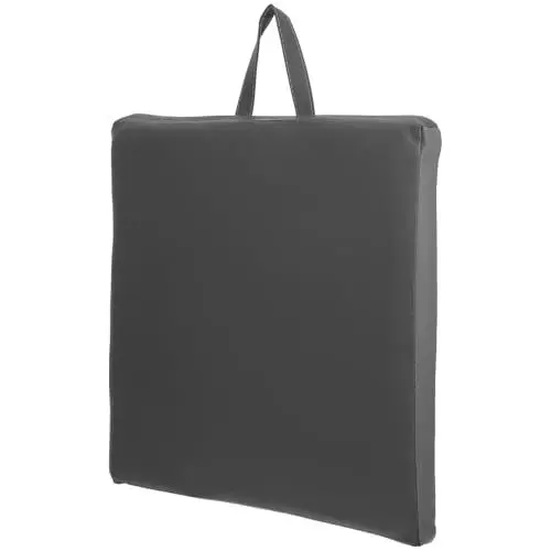 Produktbild: Yardwe Kissen für Terrassenmöbel Outdoor-Kissen für Stühle Quadratische Kissen für Bistrostühle sitzmatte stuhlauflage Sitzauflage Stuhlkissen im Freien Outdoor-Bodenkissen PU， Grey