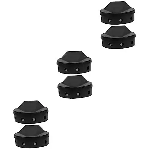 Produktbild: Yardwe Korb 6 Stk Raucherbox Bbq-fleischraucherschale Grillkohlekorb Raucherseite Rauchergrube Räucherschale Für Gasgrill Serviertablett Aus Metall Emaille Oben Grillwerkzeug