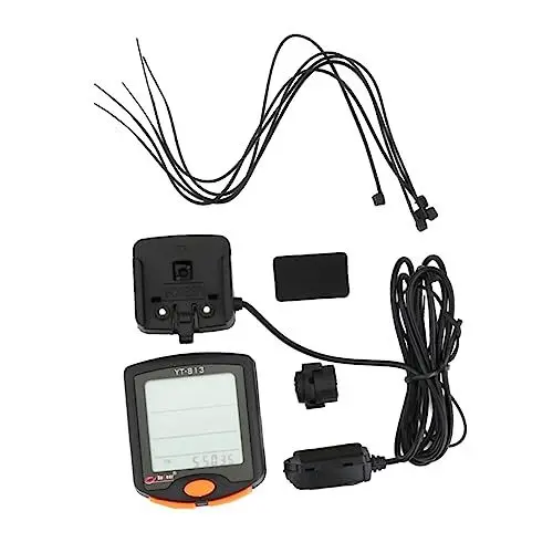 Produktbild: Yardwe MTB Tacho Tachometer Fahrradcomputer LCD Display Fahrrad Computers Drahtlos Mountainbike Tachometer Bike Wireless Computer Rennrad Fahrrad Tacho Rechner Kilometerzähler