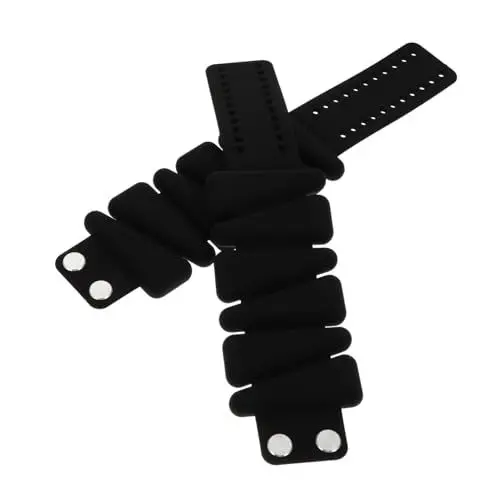 Produktbild: Yardwe Manschettenarmband 1 Paar Gewichts Armband Uhrenarmbänder Fitness-ring Kieselgel Manschette Verstellbare Armbänder