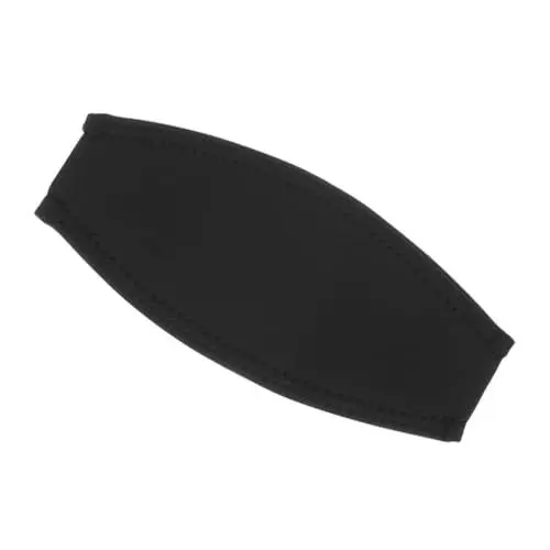 Produktbild: Yardwe Maskenband Tauchmasken wasserdichte Tauchermaske Tauchmaske Haarband Tauchermaske mit Haarschutz schwimm Stirnband Tauchgurt zum Tauchen Sportmaske Schwimmgürtel Neopren Black