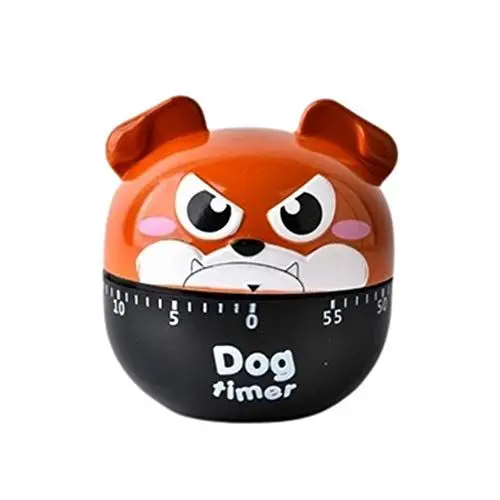 Produktbild: Mechanischer Küchentimer im Hundedesign Lustiger Analoger Countdown-Timer für Kochen Backen und Unterricht für Zuhause und Schule