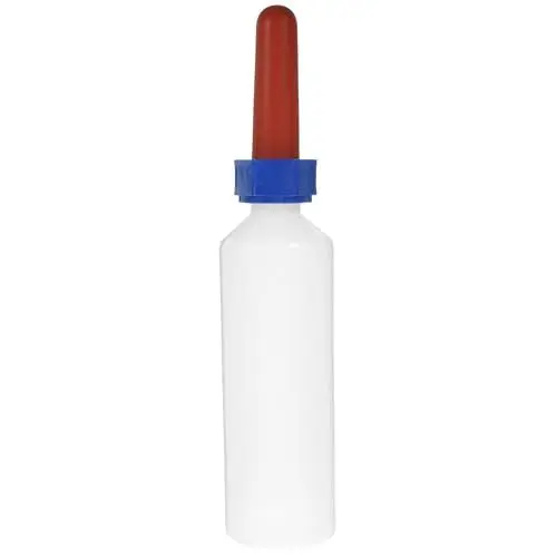 Produktbild: Yardwe Melkflasche 500ml Für Kälber Nahrhafte Aufzuchtflasche Und Milchflasche Zum Füttern - Ideal Für Kleintiere Katzen - Welpen Ziegen Und Schafe Praktischer Trinken Feeder Für