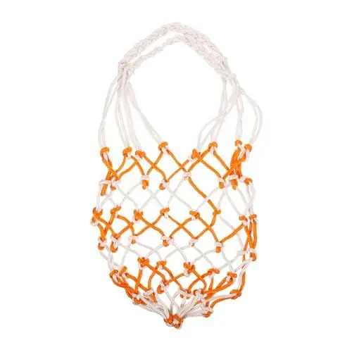 Produktbild: Yardwe Fußballtasche Tragbare Tasche Mit Netz Baumwollmaterial Aufbewahrung Für Basketball Fußball Volleyball