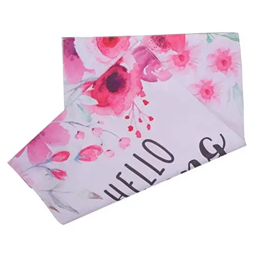 Produktbild: Yardwe Ostern-garten-banner Gartenflagge Frühlingsthema Willkommene Frühlingsgartenfahne Frühlingsgartenfahnen Party Hängende Hoffahne Ostergarten Hängende Flagge Frühlingsdeko Polyester